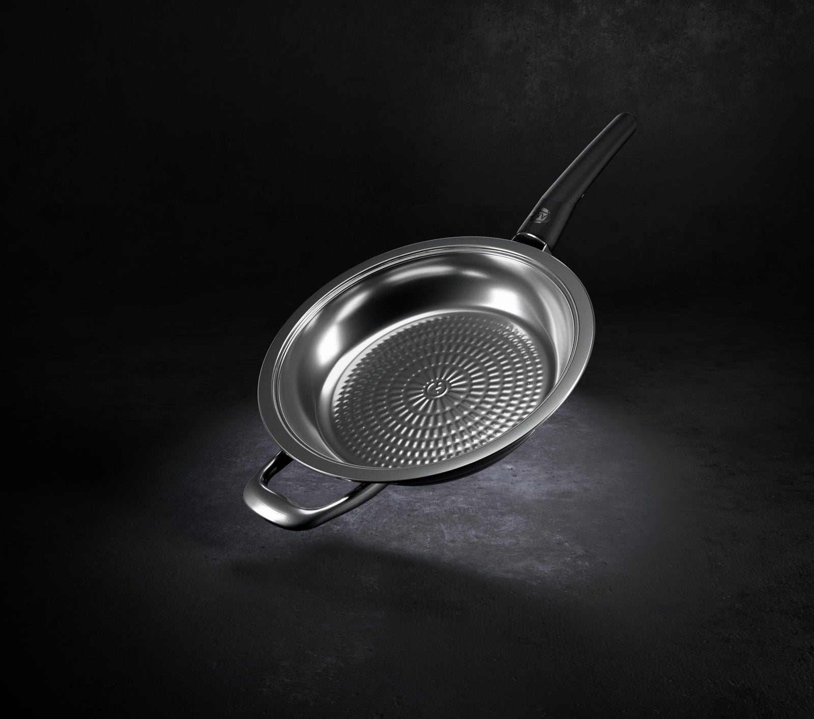 AMC HotPan avec surface de cuisson en acier inoxydable non revêtue